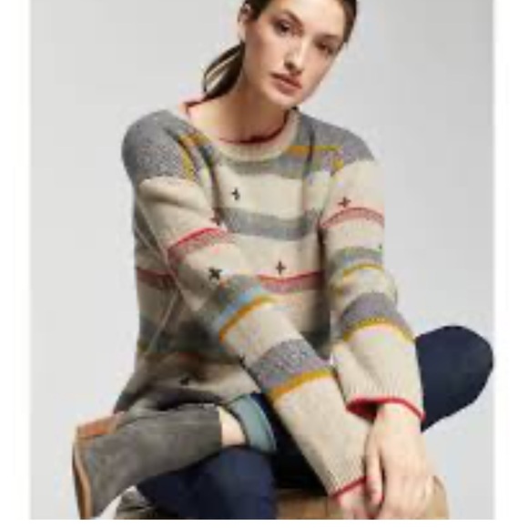 Pendleton Bridger Stripes Sweater x Free People - Picture 3 of 16